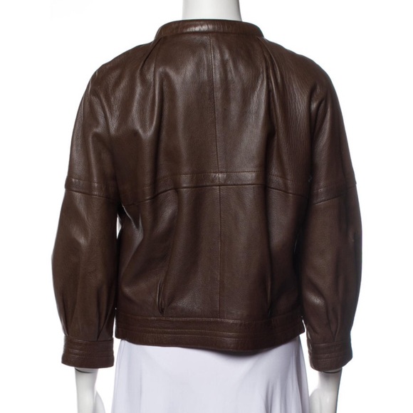 Leather Biker Jacket - Picture 3 of 5